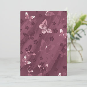 Butterfly Pattern 16 Kaart