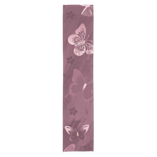 Butterfly Pattern 16 Korte Tafelloper (Voorkant)