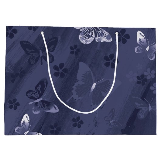 Butterfly Pattern 17 Groot Cadeauzakje (Achterkant)