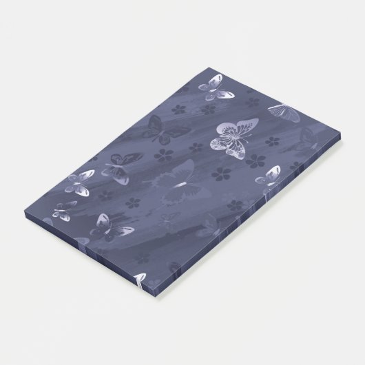 Butterfly Pattern 17 Post-it® Notes (Schuin)