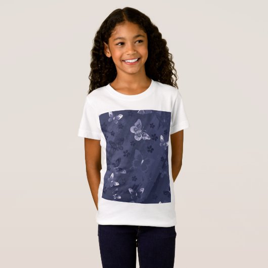 Butterfly Pattern 17 T-shirt (Voorkant volledig)