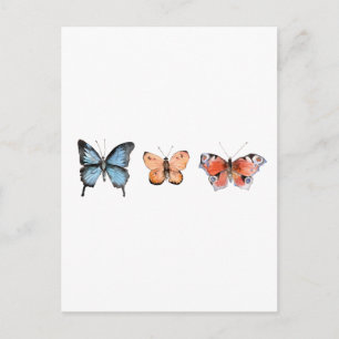 Butterfly Pattern Briefkaart