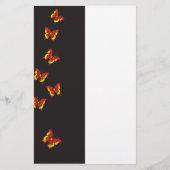 Butterfly Pattern Briefpapier (Voorkant)