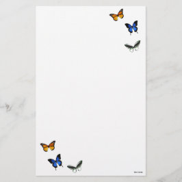 Butterfly Pattern Briefpapier
