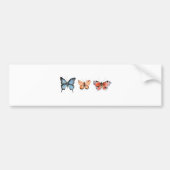 Butterfly Pattern Bumpersticker (Voorkant)
