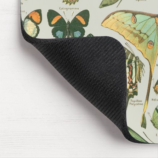 Butterfly  Pattern Butterflies Painting Muismat (Hoek)