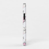 Butterfly Pattern Case-Mate iPhone Case (Achterkant/rechts)