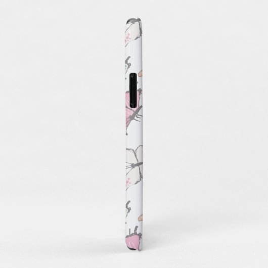 Butterfly Pattern Case-Mate iPhone Case (Achterkant/rechts)