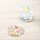 Butterfly Pattern Kartonnen Onderzetters (Insitu)