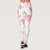 Butterfly Pattern Leggings (Achterkant)