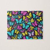 Butterfly Pattern Legpuzzel (Horizontaal)