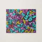 Butterfly Pattern Legpuzzel (Horizontaal)