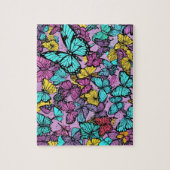 Butterfly Pattern Legpuzzel (Verticaal)