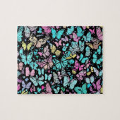 Butterfly Pattern Legpuzzel (Horizontaal)