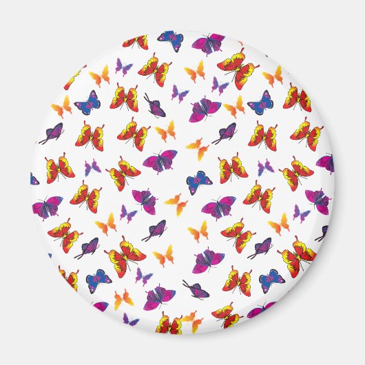 Butterfly Pattern Magneet (Voorkant)