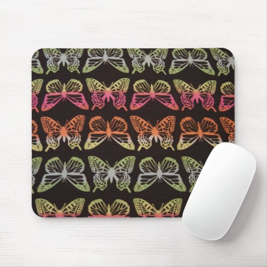 BUTTERFLY PATTERN MUISMAT (Met muis)