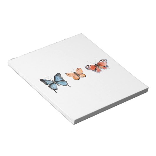 Butterfly Pattern Notitieblok (Schuin)