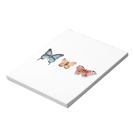 Butterfly Pattern Notitieblok (Linkerzijde)