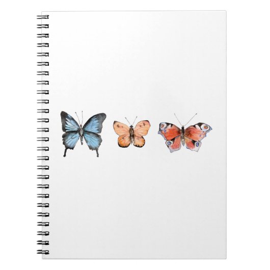 Butterfly Pattern Notitieboek (Voorkant)