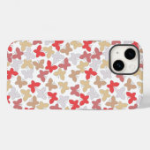Butterfly Pattern Pastel Case-Mate iPhone Case (Achterkant (horizontaal))