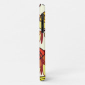 Butterfly Pattern, Patroon of Butterflies, Red Case-Mate iPhone Case (Achterkant/links)