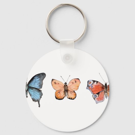 Butterfly Pattern Sleutelhanger (Voorkant)