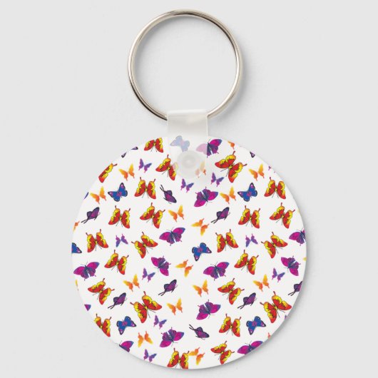 Butterfly Pattern Sleutelhanger (Voorkant)