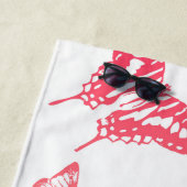 Butterfly Pattern Strandlaken (In situ)