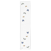 Butterfly Pattern Table Runner Korte Tafelloper (Voorkant)