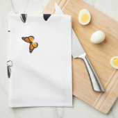 Butterfly Patterned Kitchen Towel Theedoek (Quarter Fold)