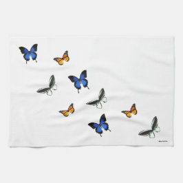 Butterfly Patterned Kitchen Towel Theedoek