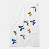Butterfly Patterned Kitchen Towel Theedoek (Verticaal)