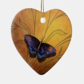 Butterfly Pause V2 Heart Ornament (Rechts)