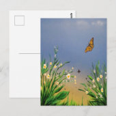 Butterfly Peace Briefkaart (Voorkant / Achterkant)
