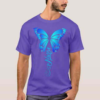 Butterfly Pediatrische verpleegkunde Phlebotomie P T-shirt