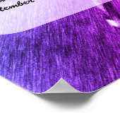 Butterfly Pencil Persoonlijke bruiloft Poster (Hoek)