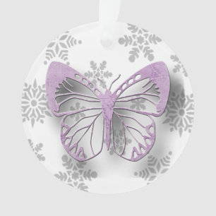 Butterfly Personal Message Kerstmis Ornament