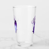 Butterfly personaliseren glas (Links)