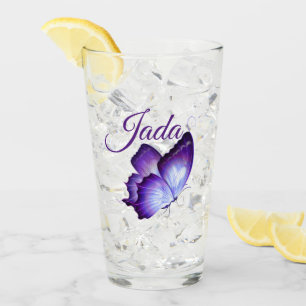 Butterfly personaliseren glas