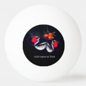 Butterfly Personalized Ping Pong Paddle Pingpongbal (Voorkant)
