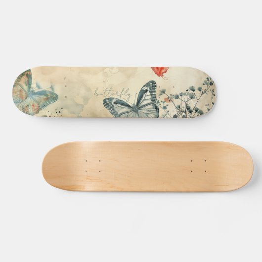 Butterfly Persoonlijk Skateboard (Horizontaal)