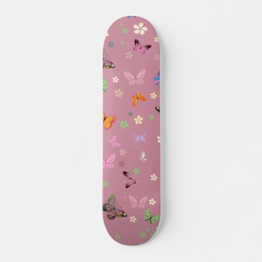 Butterfly Persoonlijk Skateboard (Voorkant)