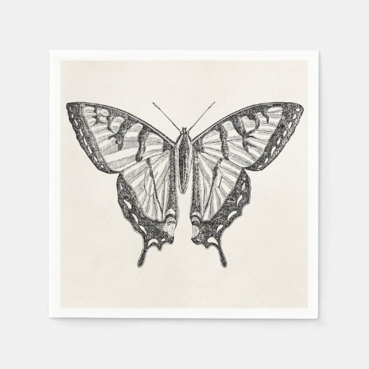 Butterfly persoonlijke Butterflies Insect Servetten (Voorkant)