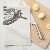 Butterfly persoonlijke Butterflies Insect Theedoek (Quarter Fold)