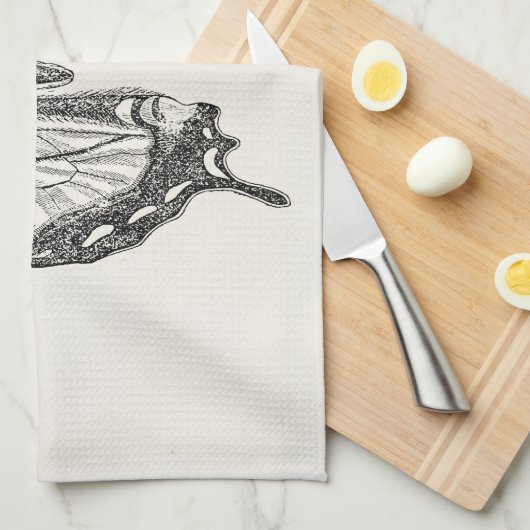  Butterfly persoonlijke Butterflies Insect Theedoek (Quarter Fold)