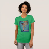  Butterfly Petit Papillon Dames T-shirt (Voorkant volledig)