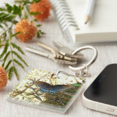 Butterfly Photo Sleutelhanger (Voorkant Rechts)