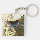 Butterfly Photo Sleutelhanger (Achterkant)