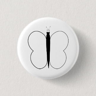 Butterfly Pic Ronde Button 3,2 Cm