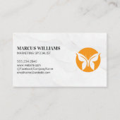 Butterfly-pictogram Visitekaartje (Voorkant)